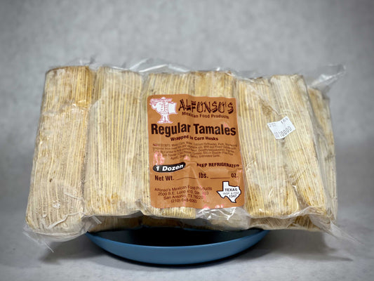 Handmade Bean + Cheese Tamales - Frozen - 1 Dozen